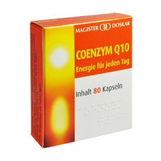 Magister Doskar CoEnzym Q10 Kapseln, 80 Stück
