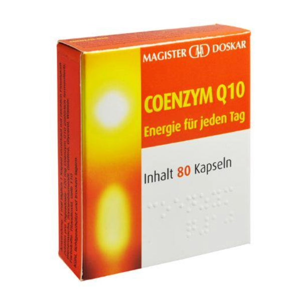 Magister Doskar CoEnzym Q10 Kapseln, 80 Stück