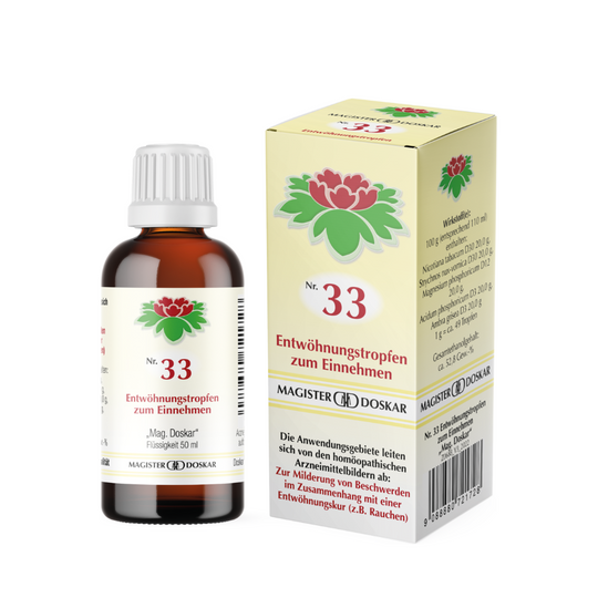 Doskar Tropfen Nr. 33 - Entwöhnungstropfen, 50ml