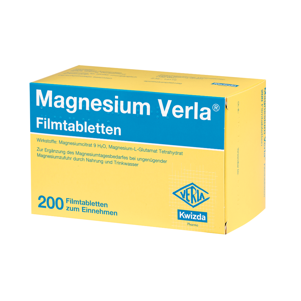 Magnesium Verla® - Filmtabletten, 200 Stück