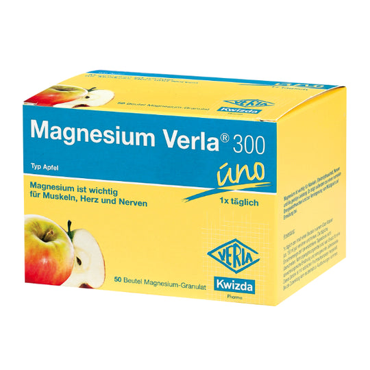 Magnesium Verla® 300 uno Apfel, 50 Stück