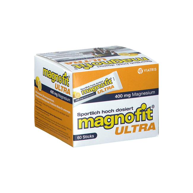 Magnofit ULTRA 400 mg Magnesium Sticks, 60 Stück