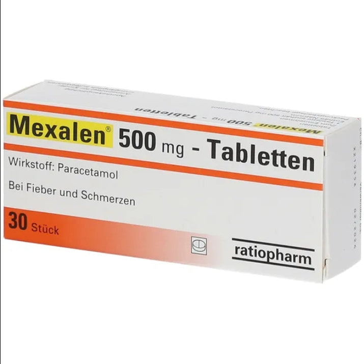 Mexalen® Mexaratio 500mg Tabletten mit Paracetamol 30 Stück
