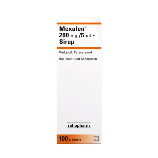 Mexalen® Sirup 200mg/5ml, 100ml