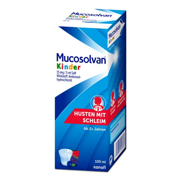 Mucosulvan Saft 15mg/5ml für Kinder, 100ml