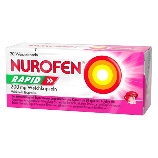 NUROFEN® Rapid Weichkapseln 200mg