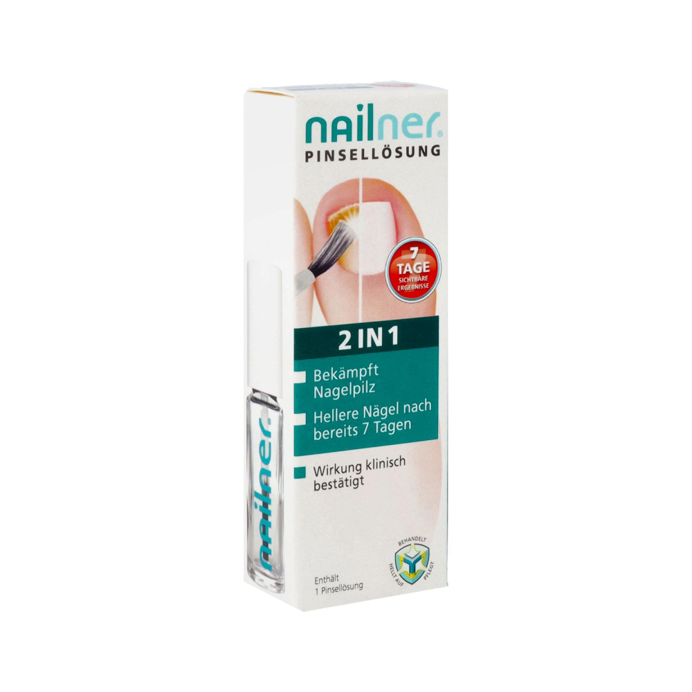 Nailner  2 in 1 Nagelpilz Pinsellösung, 5ml