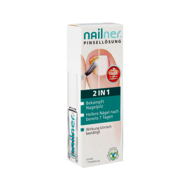 Nailner  2 in 1 Nagelpilz Pinsellösung, 5ml
