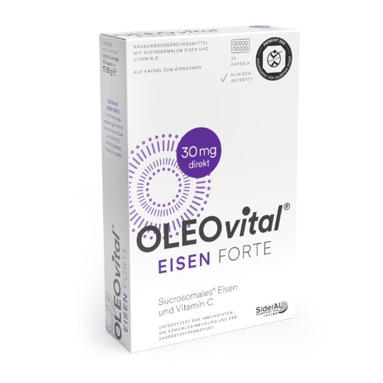 OLEOvital® Eisen Forte (Kapseln), 30 Stück