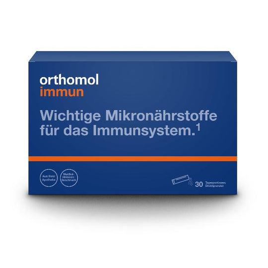 Orthomol Immun® Direktgranulat Menthol-Himbeere, 30 Stück