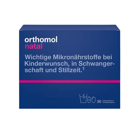 Orthomol Natal Granulat + Kapseln, 30 Stück