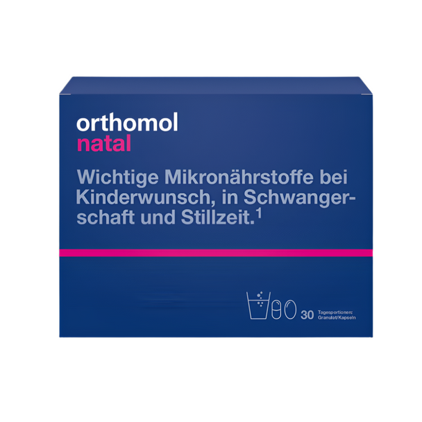 Orthomol Natal Granulat + Kapseln, 30 Stück