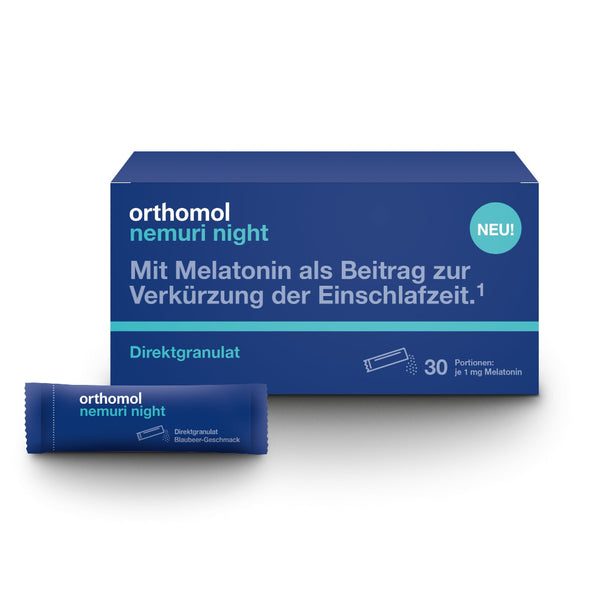 Orthomol Nemuri Night Direktgranulat, 30 Stück