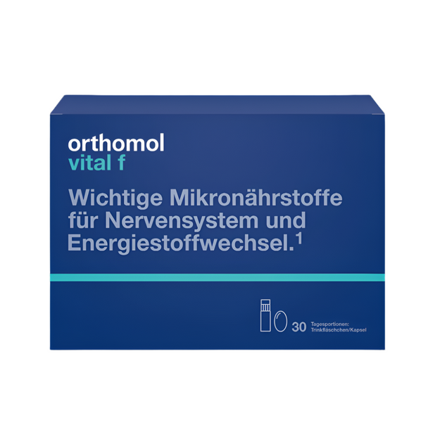Orthomol Vital F Trinkfläschchen + Kapsel, 30 Stück