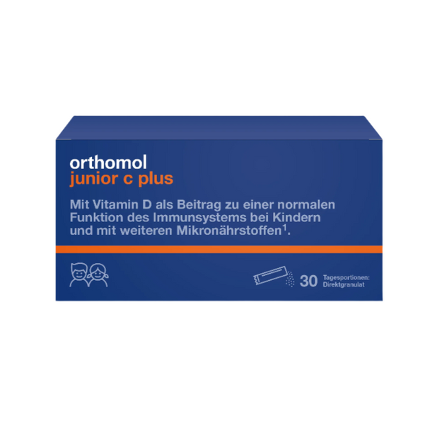 Orthomol junior C plus® Direktgranulat Himbeer-Limette, 30 Stück