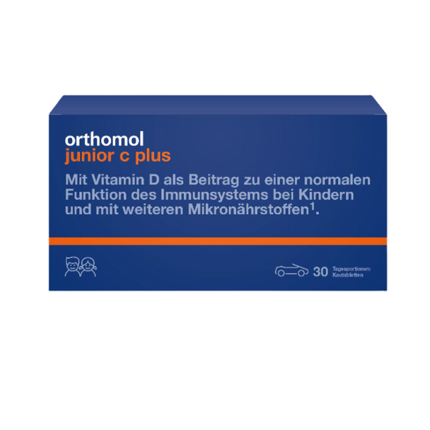 Orthomol junior C plus® Kautablette Waldfrucht, 30 Stück