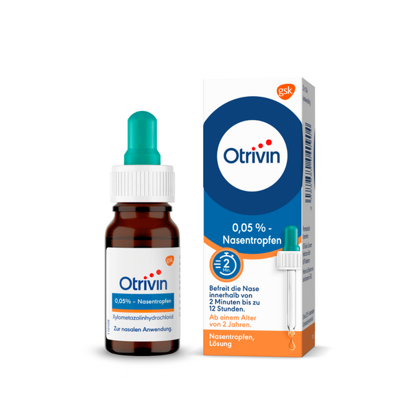 Otrivin® 0,05% Nasentropfen, 10ml