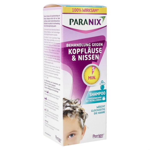 Paranix Shampoo mit Kamm, 200ml