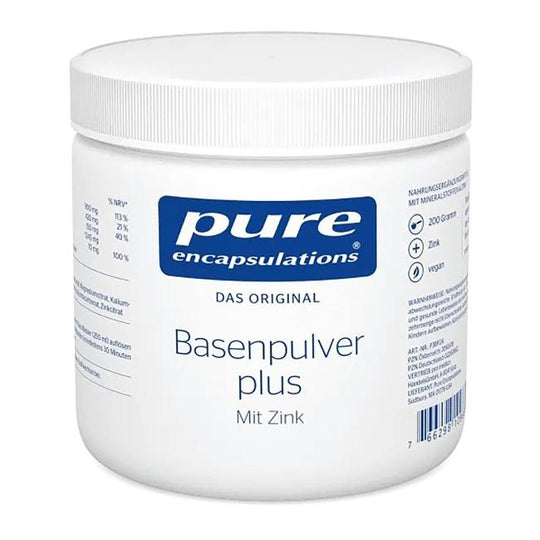 Pure Encapsulations® Basenpulver Plus, 200g