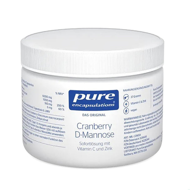 Pure Encapsulations® Cranberry D-mannose, 37g