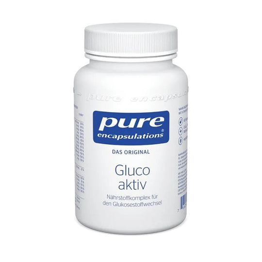 Pure Encapsulations® Gluco aktiv - Glukosestoffwechsel Kapseln, 60 Stück