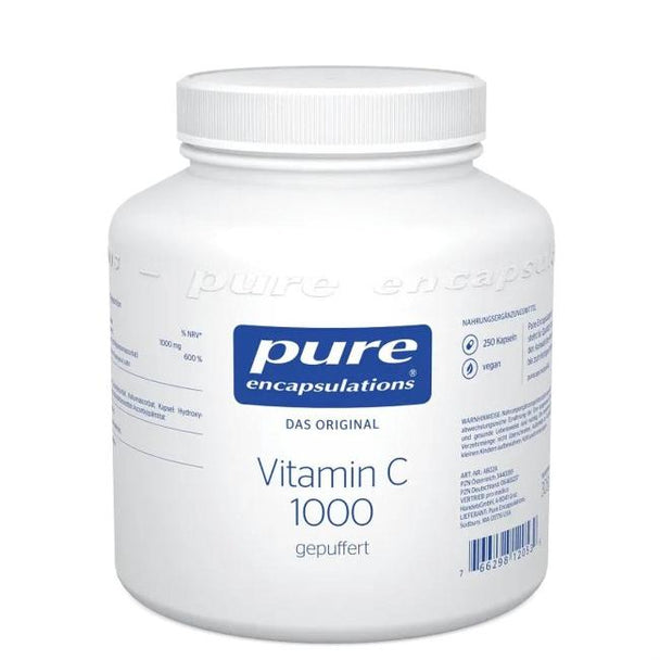 Pure Encapsulations® Vitamin C 1000 Gepuffert 250 Kapseln