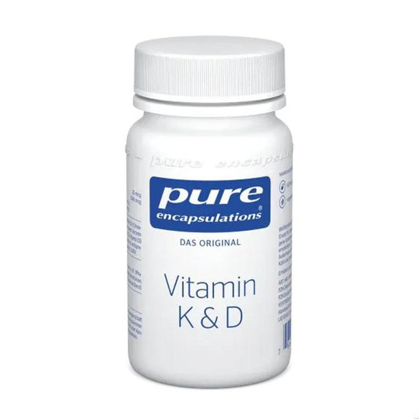 Pure Encapsulations Vitamin K & D Kapseln, 60 Stück