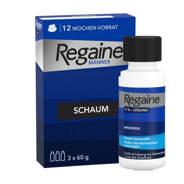 Regaine Männer 5% Schaum (3x 60ml), 180ml