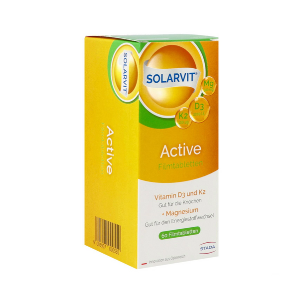 SOLARVIT® D3K2 Active Filmtabletten, 60 Stück