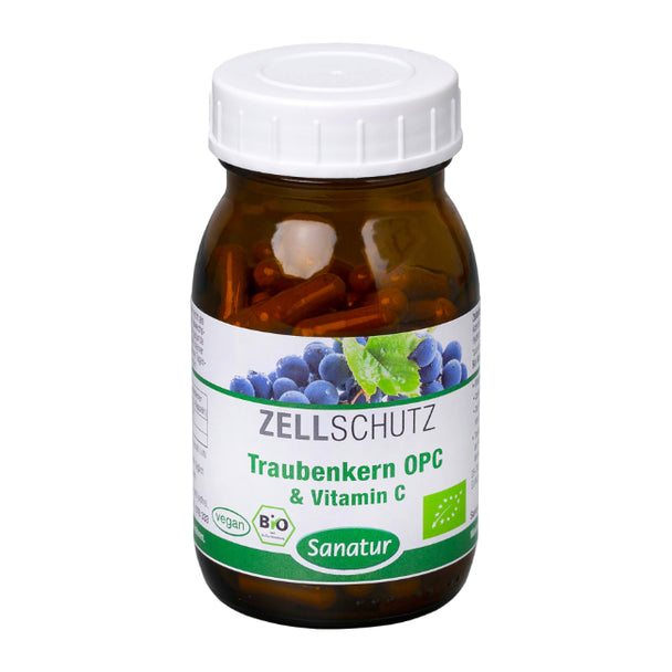 Sanatur Traubenkern OPC & Vitamin C, 90 Stück