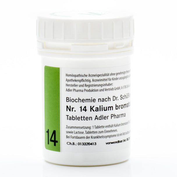 Schüßler Salz Adler Nr. 14 D12 Tabletten