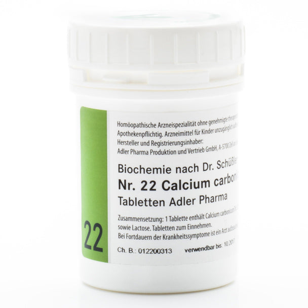 Schüßler Salz Adler Nr. 22 D12 Tabletten