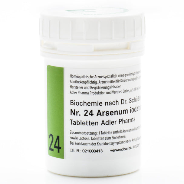 Schüßler Salz Adler Nr. 24 D12 Tabletten