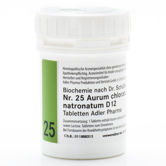 Schüßler Salz Adler Nr. 25 D12 Tabletten