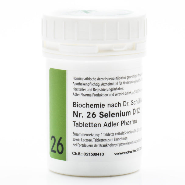 Schüßler Salz Adler Nr. 26 D12 Tabletten