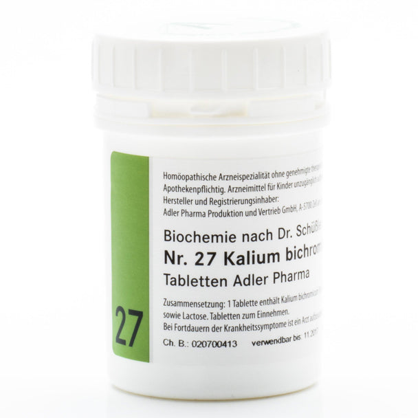 Schüßler Salz Adler Nr. 27 D12 Tabletten