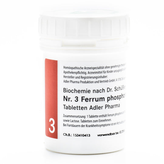 Schüßler Salz Adler Nr. 3 D12 Tabletten