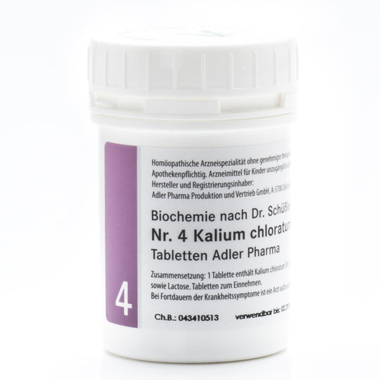 Schüßler Salz Adler Nr. 4 D6 Tabletten