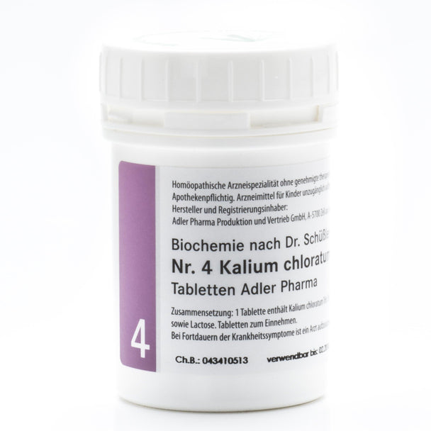 Schüßler Salz Adler Nr. 4 D6 Tabletten