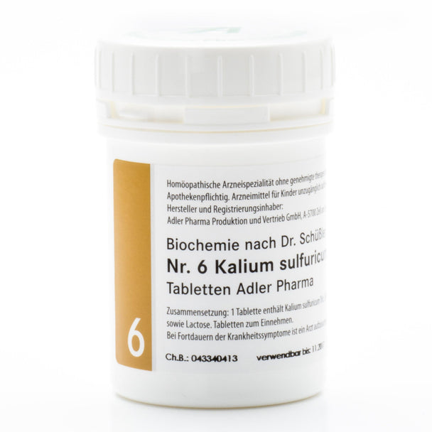 Schüßler Salz Adler Nr. 6 D6 Tabletten
