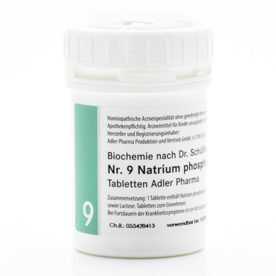 Schüßler Salz Adler Nr. 9 D6 Tabletten