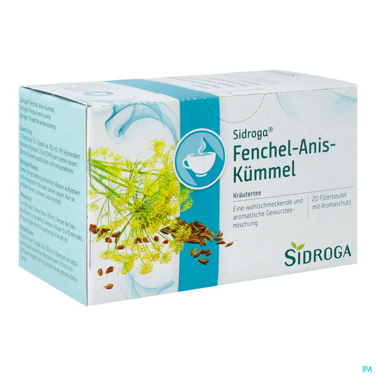 Sidroga Fenchel-Anis-Kümmel, 20 Stück