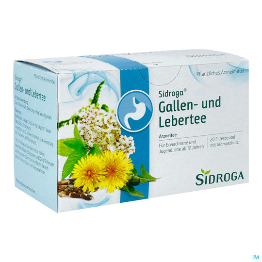 Sidroga Gallen- und Lebertee, 20 Stück
