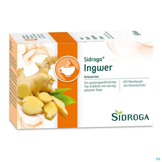 Sidroga Ingwer Kräutertee, 20 Stück