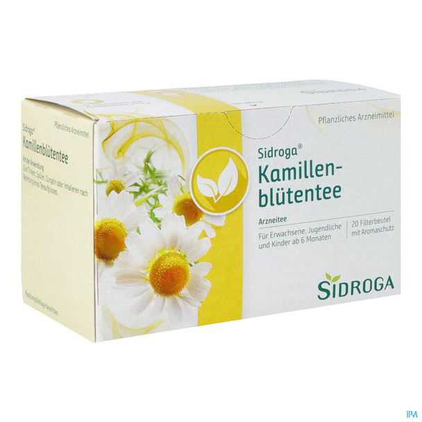 Sidroga Kamillenblütentee, 20 Stück