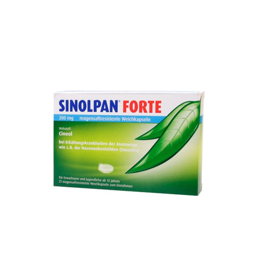Sinolpan® forte 200mg magensaftresistente Weichkapseln, 21 Stück