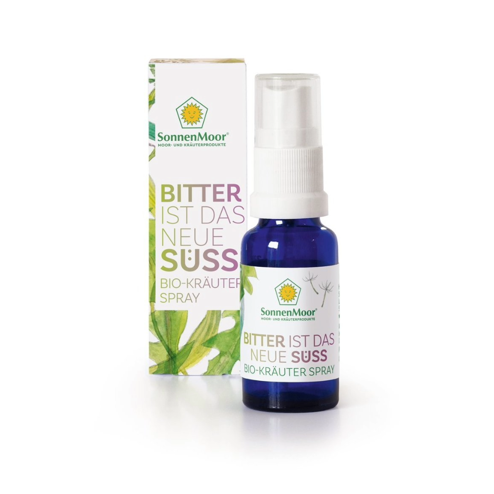 SonnenMoor Bio-Kräuter Spray BITTER IST DAS NEUE SÜSS®, 20ml