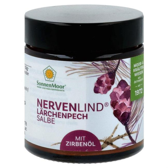Sonnenmoor Nervenlind Lärchenpechsalbe mit Zirbenöl, 90g
