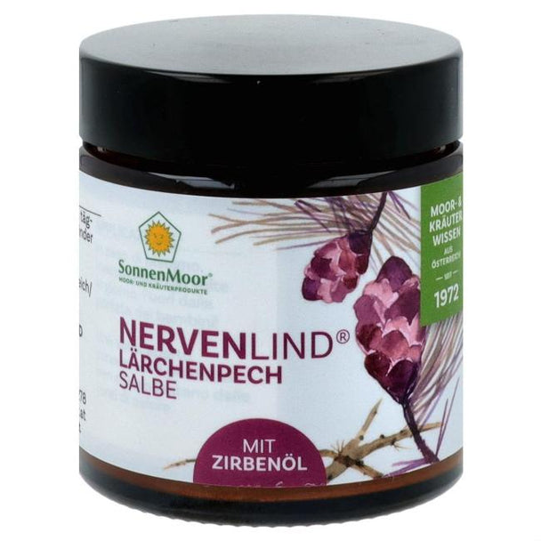 Sonnenmoor Nervenlind Lärchenpechsalbe mit Zirbenöl, 90g