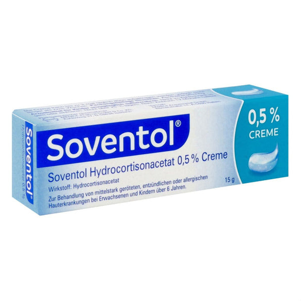 Soventol® HydroCortisonacetat 0,5%, 15g